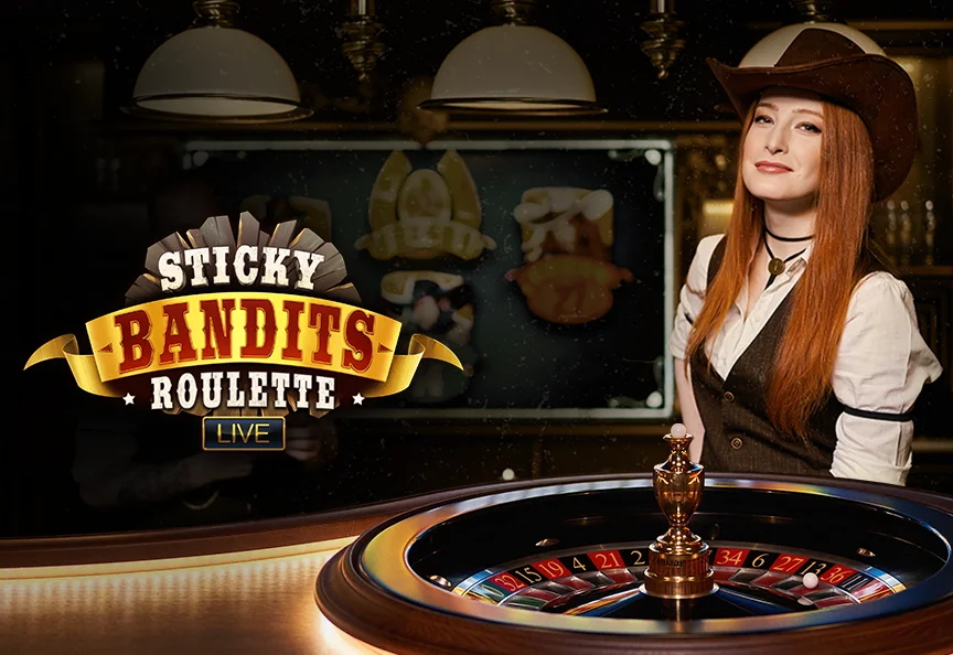 Sticky Bandits Roulette Live